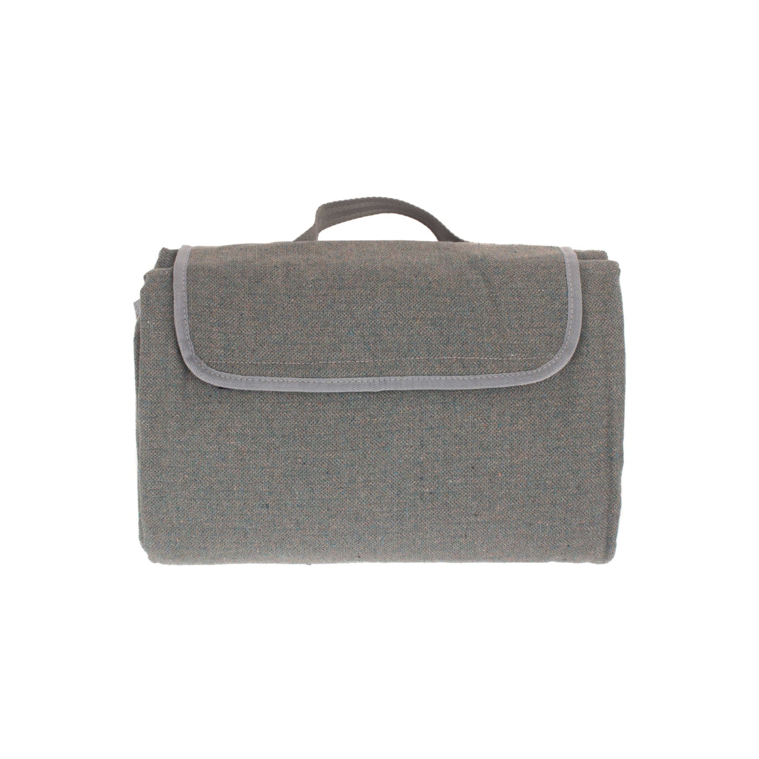 4 Person Grey Tweed Hamper