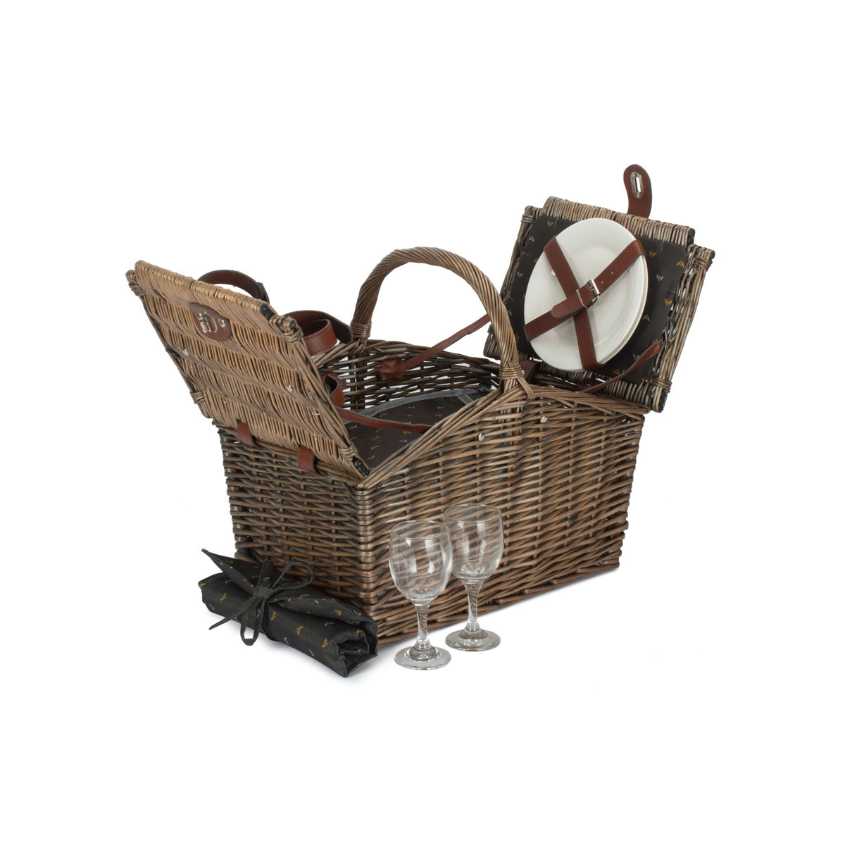 2 Person Nature Slope-sided Hamper