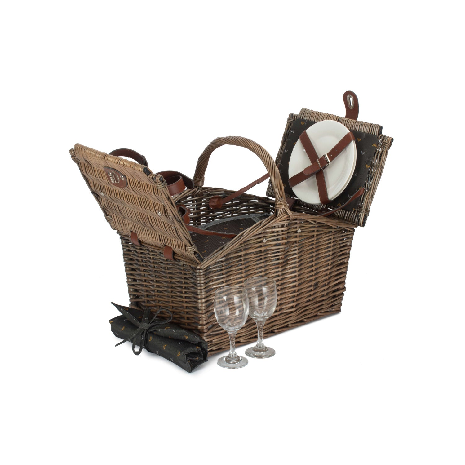 2 Person Nature Slope-sided Hamper