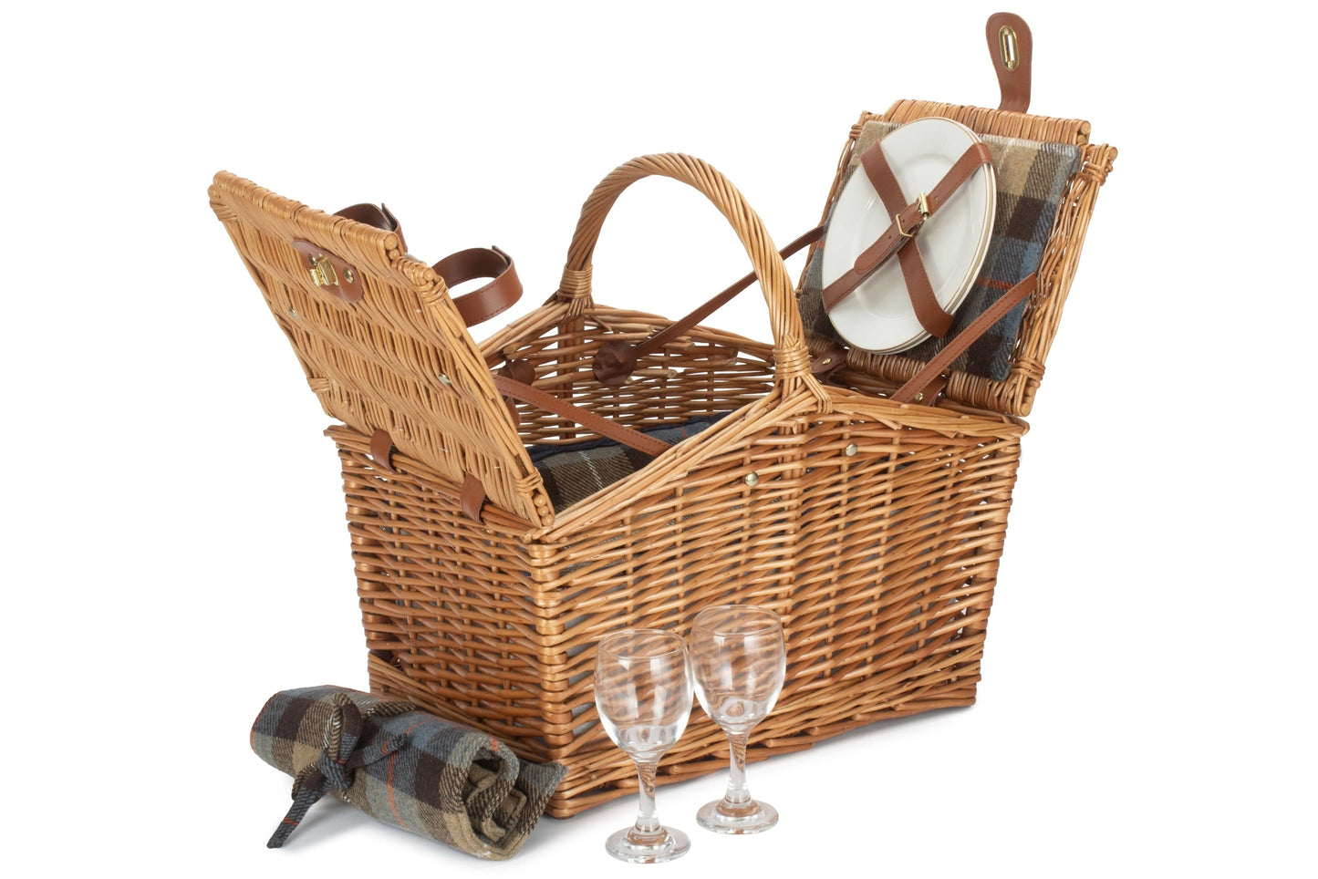 2 Person Ravenstor Double Lidded Hamper