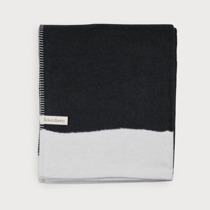 Cloud Cotton Blanket: Strata in Flint
