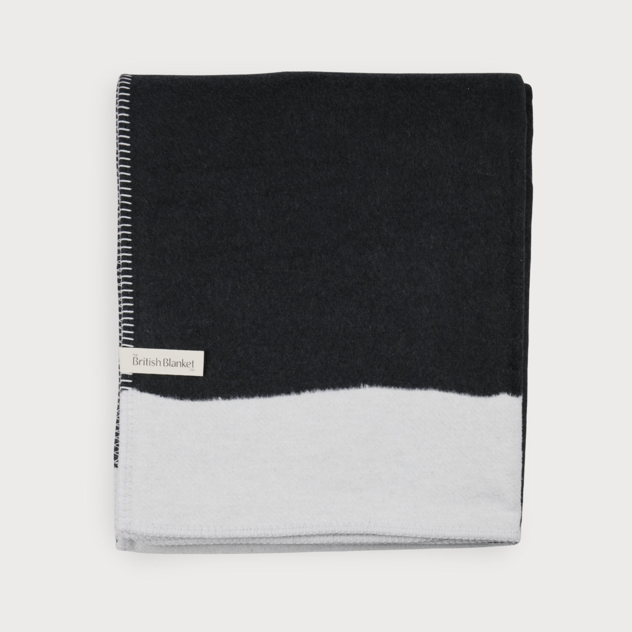 Cloud Cotton Blanket: Strata in Flint