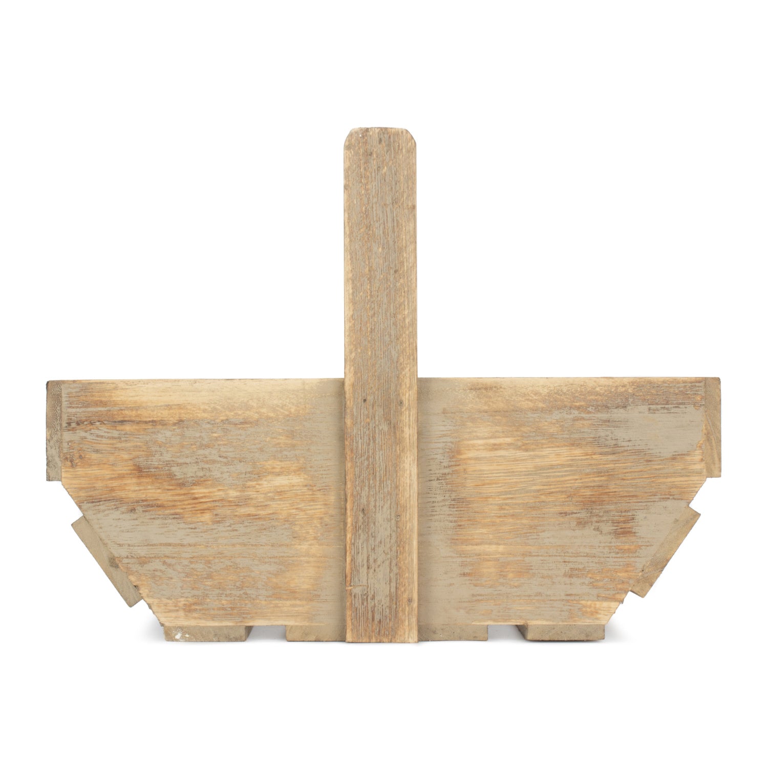 Medium Oak Effect Wooden Trug