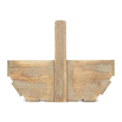 Medium Oak Effect Wooden Trug