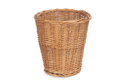 Light Steamed Willow Waste Paper Bin