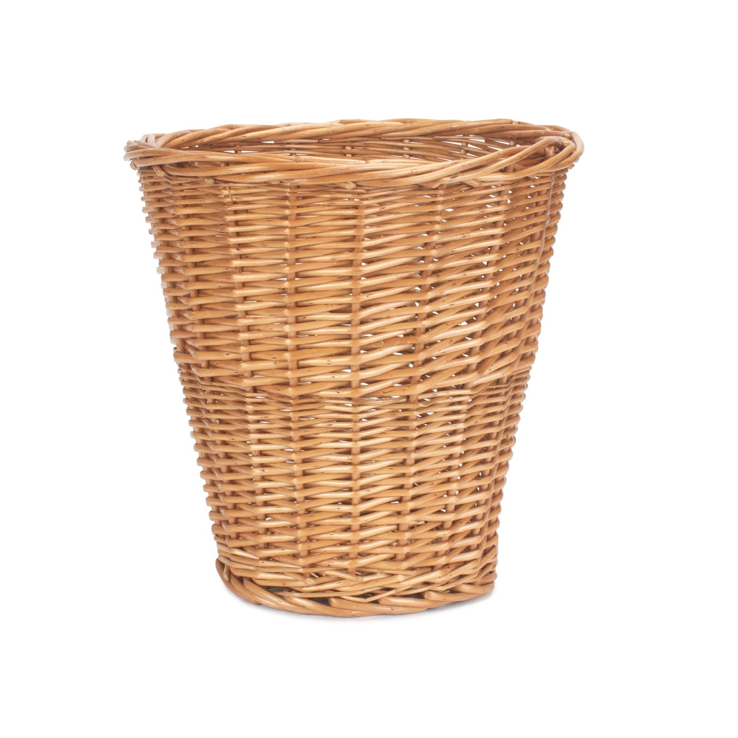 Light Steamed Willow Waste Paper Bin