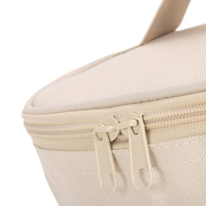 Cream Insulated Lunch and Picnic Cooler Bag
