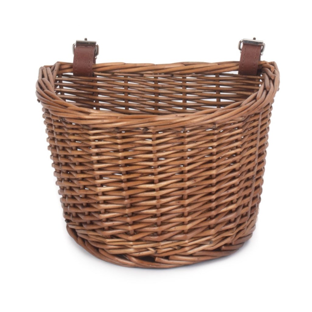 Child's Willow Bicycle Basket