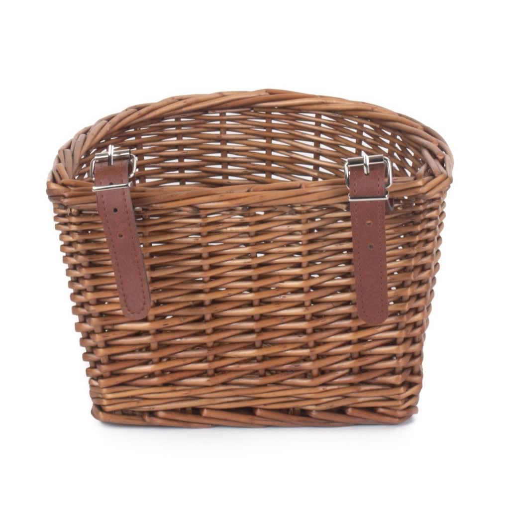 Child's Willow Bicycle Basket