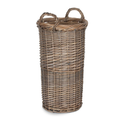 Small Antique Wash Willow Umbrella Stand