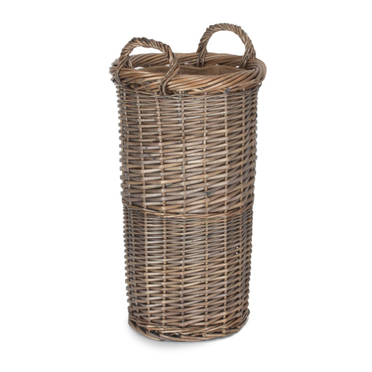 Small Antique Wash Willow Umbrella Stand