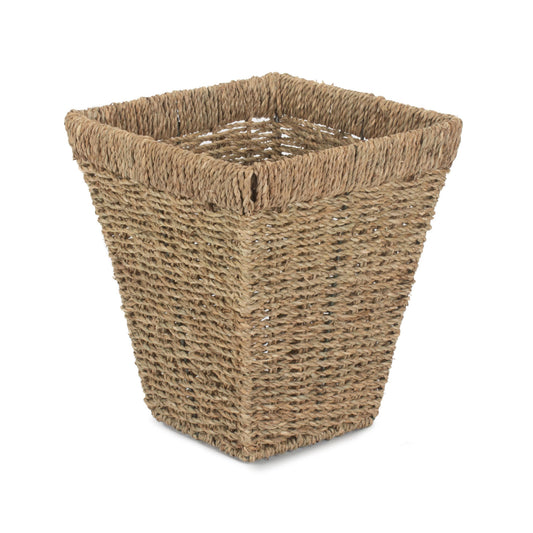 Seagrass Square Waste Paper Basket