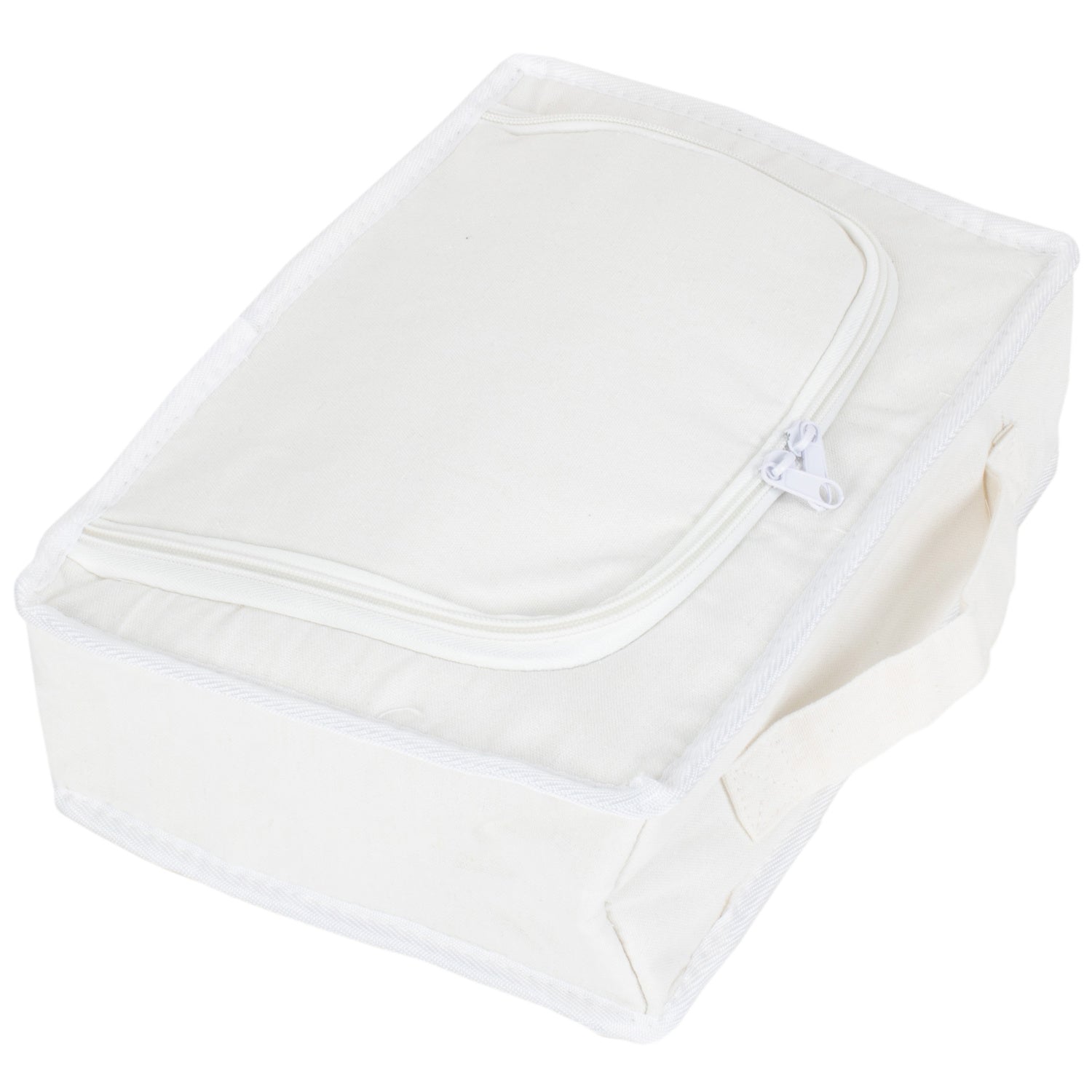 White Insulated Lunch and Picnic Cooler Bag