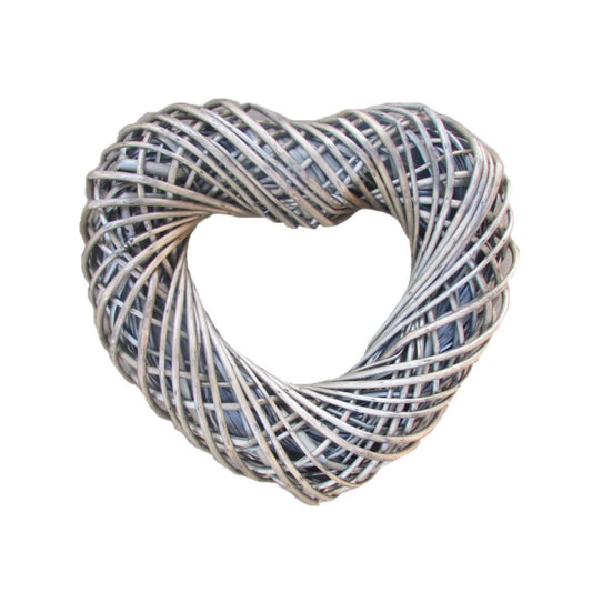 Heart-Shaped Willow Wreath - Medium