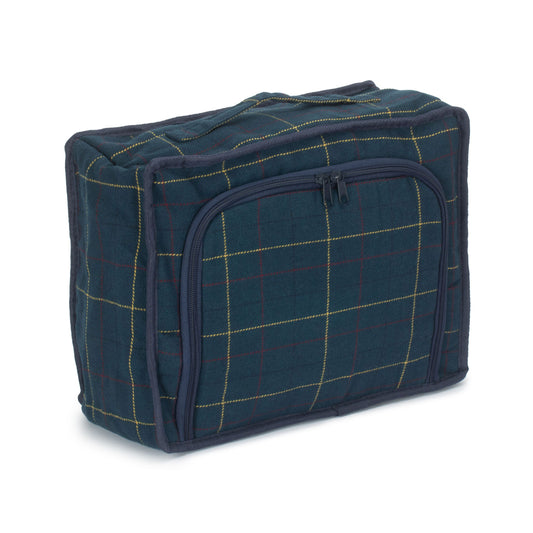 Blue Tweed Insulated Lunch and Picnic Cooler Bag