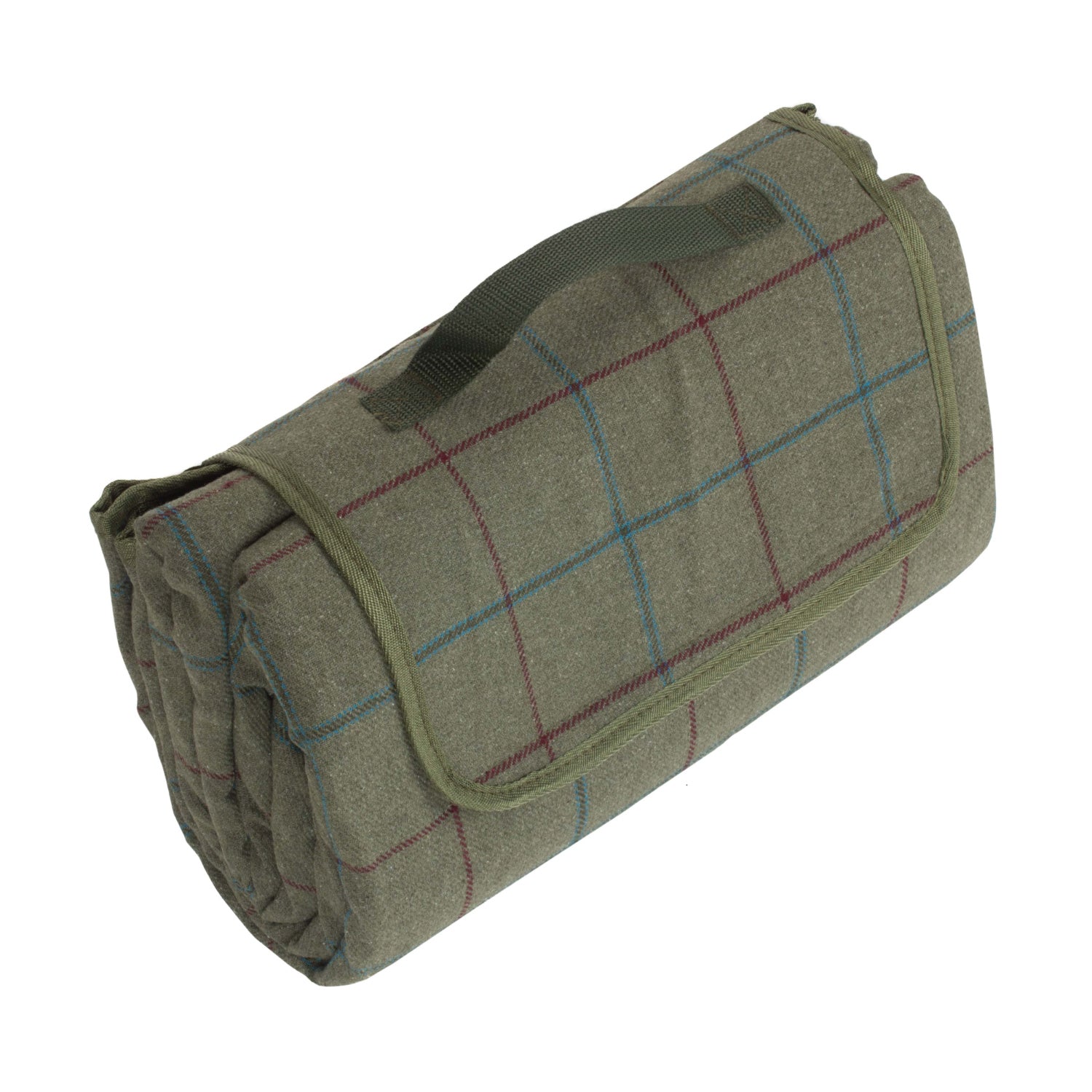 Green Tweed Waterproof Picnic Blanket