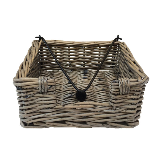 Antique Wash Willow Napkin Holder