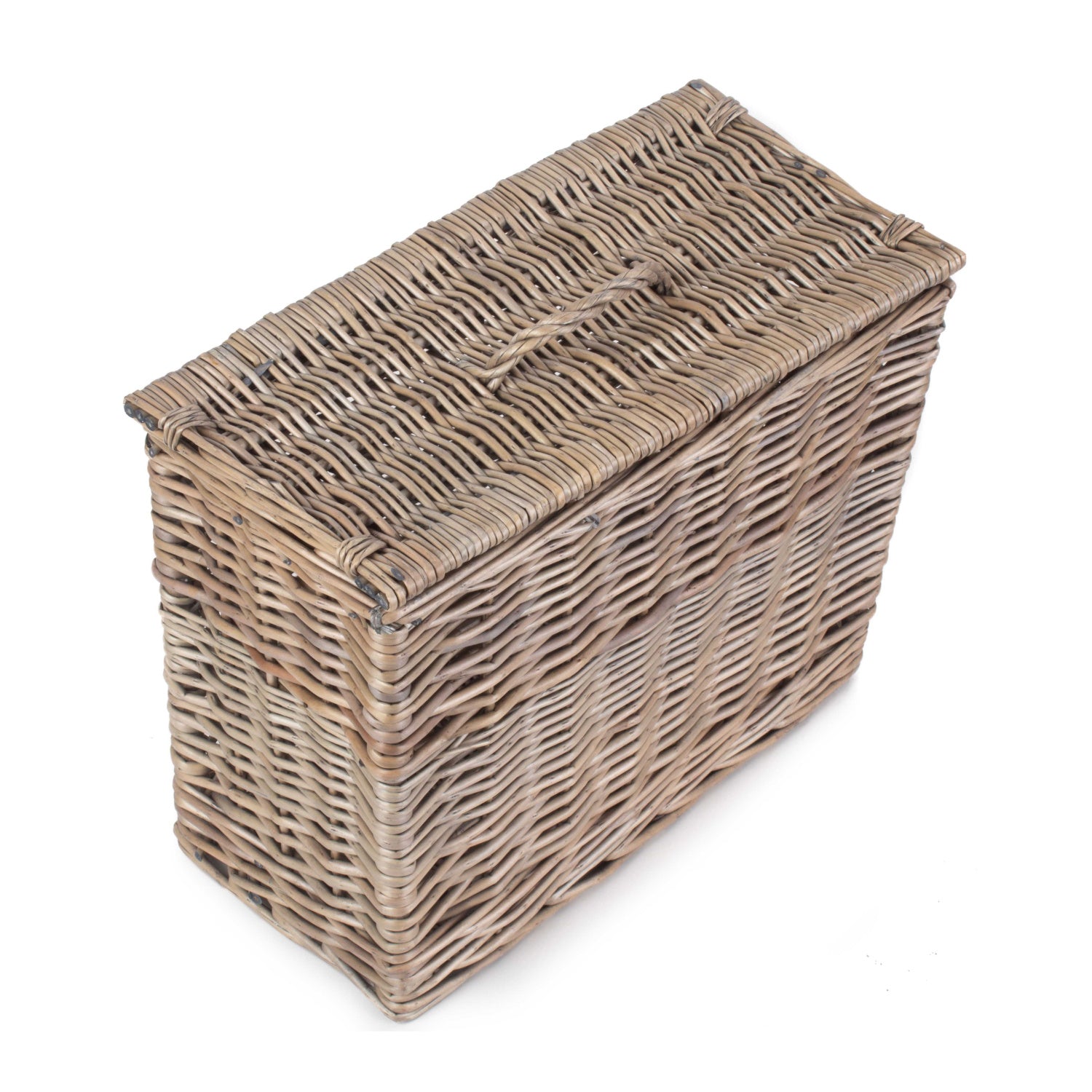Rectangular Toilet and Bathroom Tidy Lidded Basket