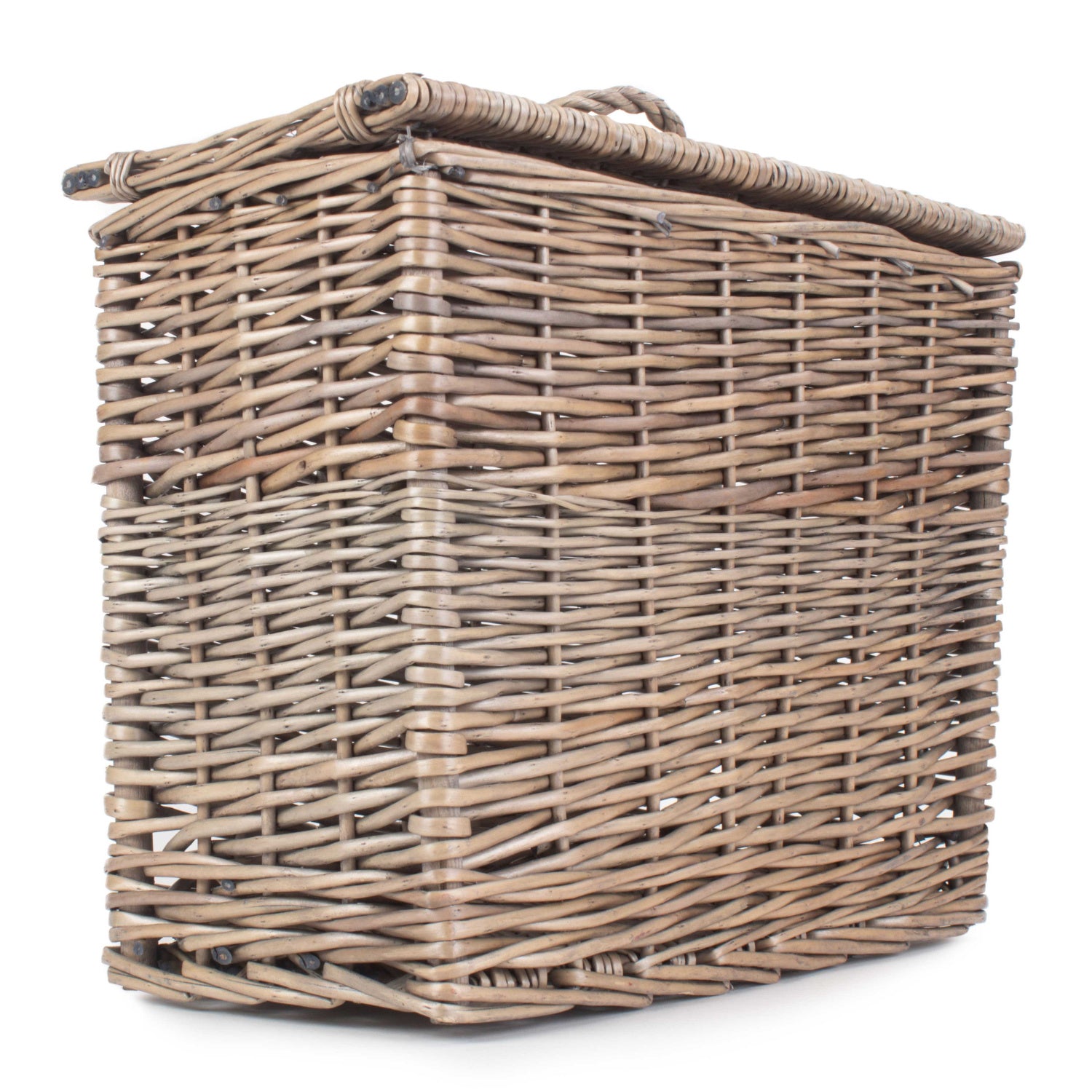 Rectangular Toilet and Bathroom Tidy Lidded Basket
