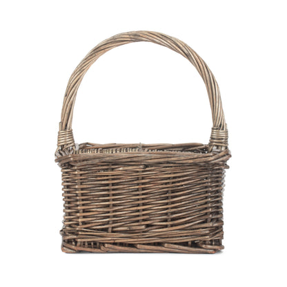 Antique Wash Square 4 Section Cutlery Basket