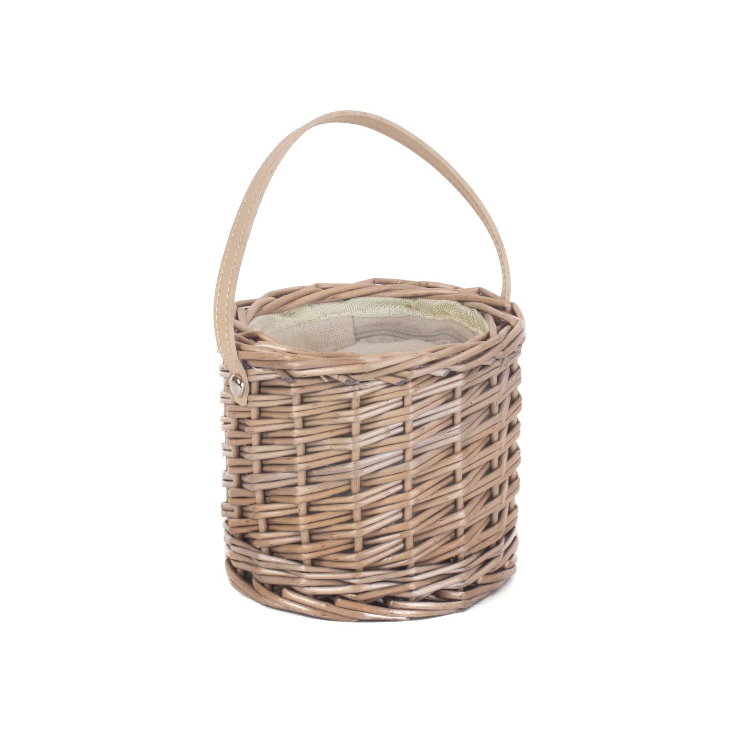 Antique Wash Willow Mini Ice Basket