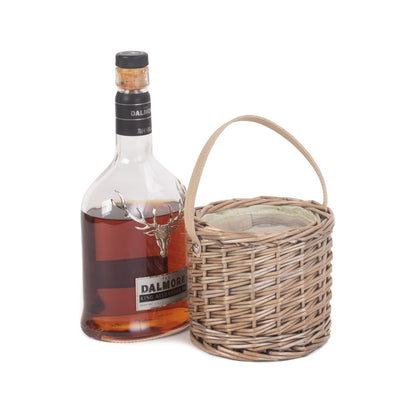 Antique Wash Willow Mini Ice Basket