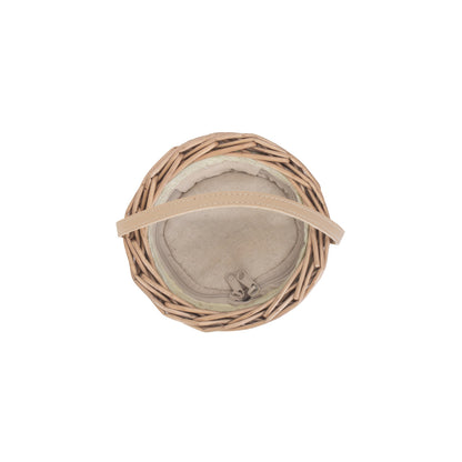 Antique Wash Willow Mini Ice Basket