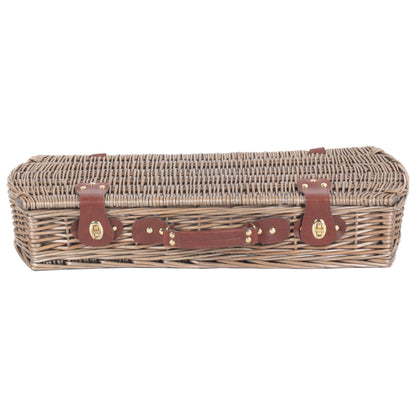 Barbeque Tools in Willow Basket Set