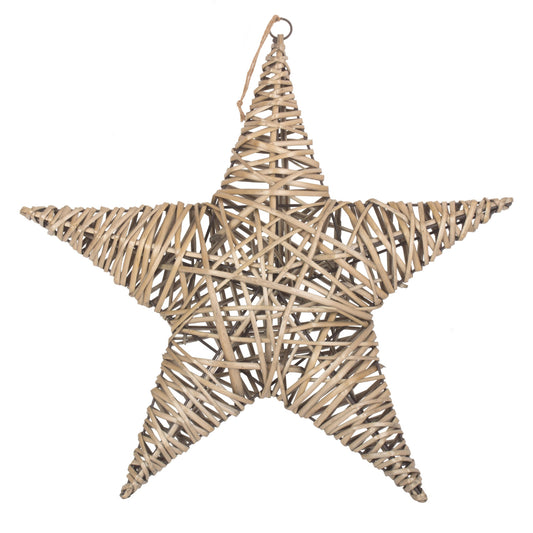 Large Antique Wash Willow Star