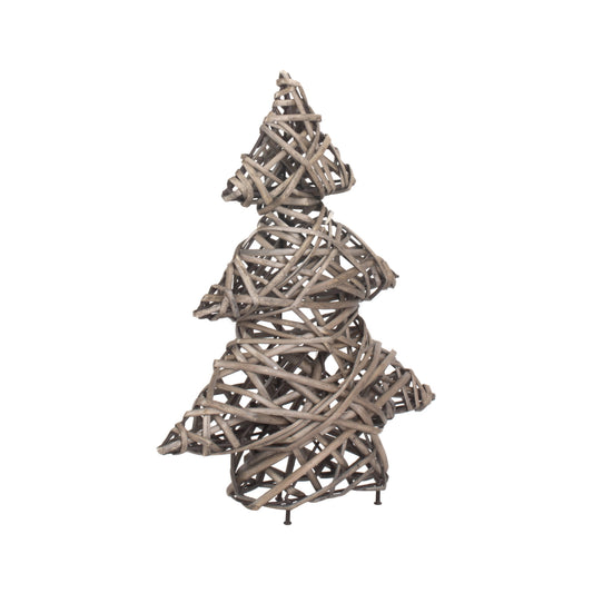 Antique Wash Willow Christmas Tree