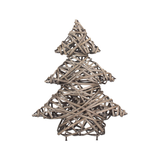 Antique Wash Willow Christmas Tree
