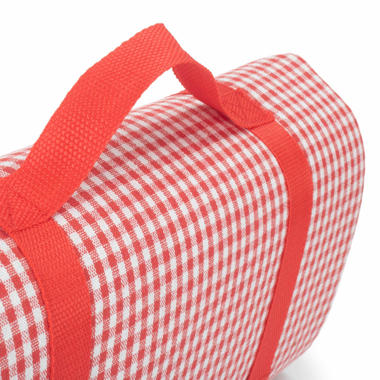 Red & White Gingham Waterproof Picnic Blanket