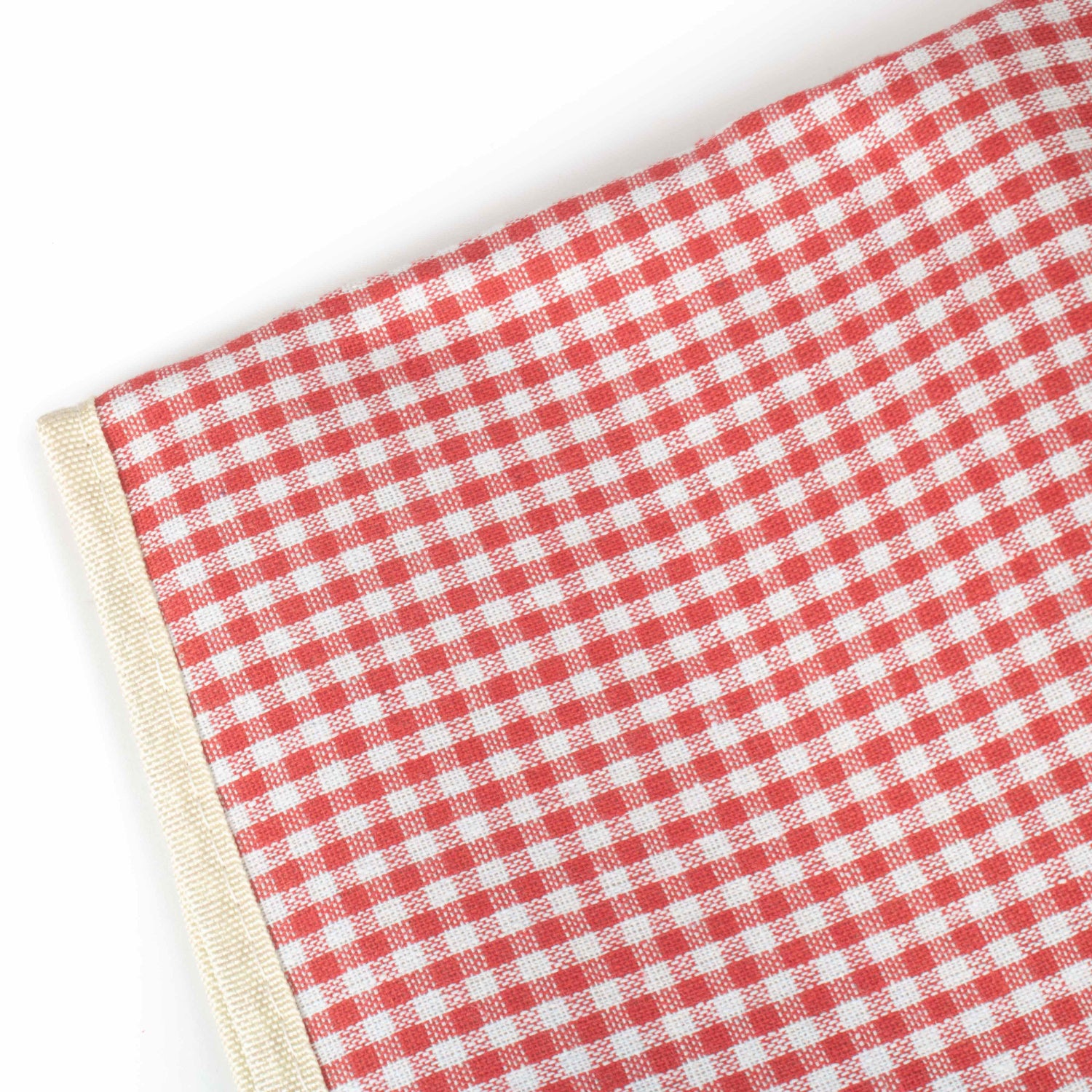 Red & White Gingham Waterproof Picnic Blanket