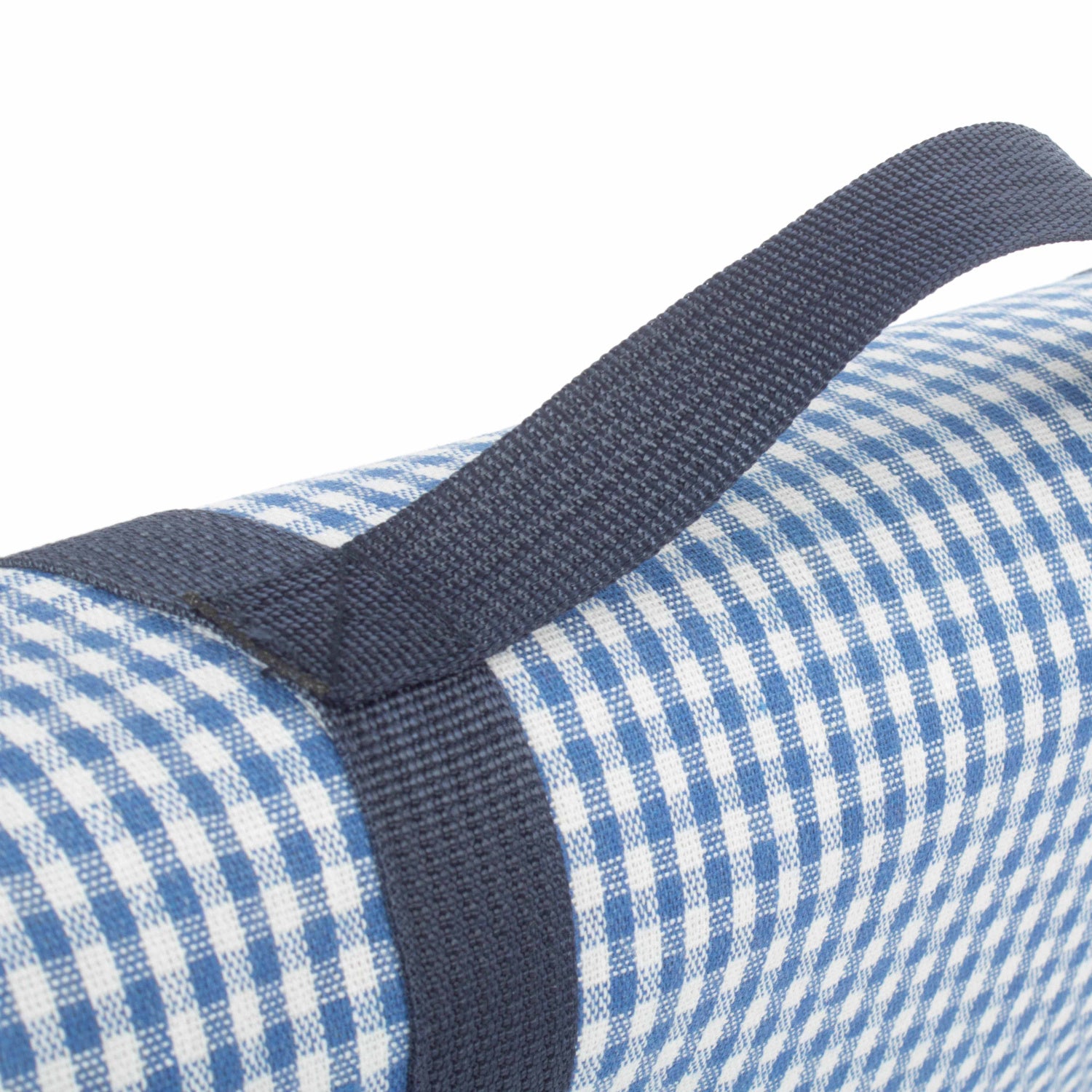 Blue & White Gingham Waterproof Picnic Blanket