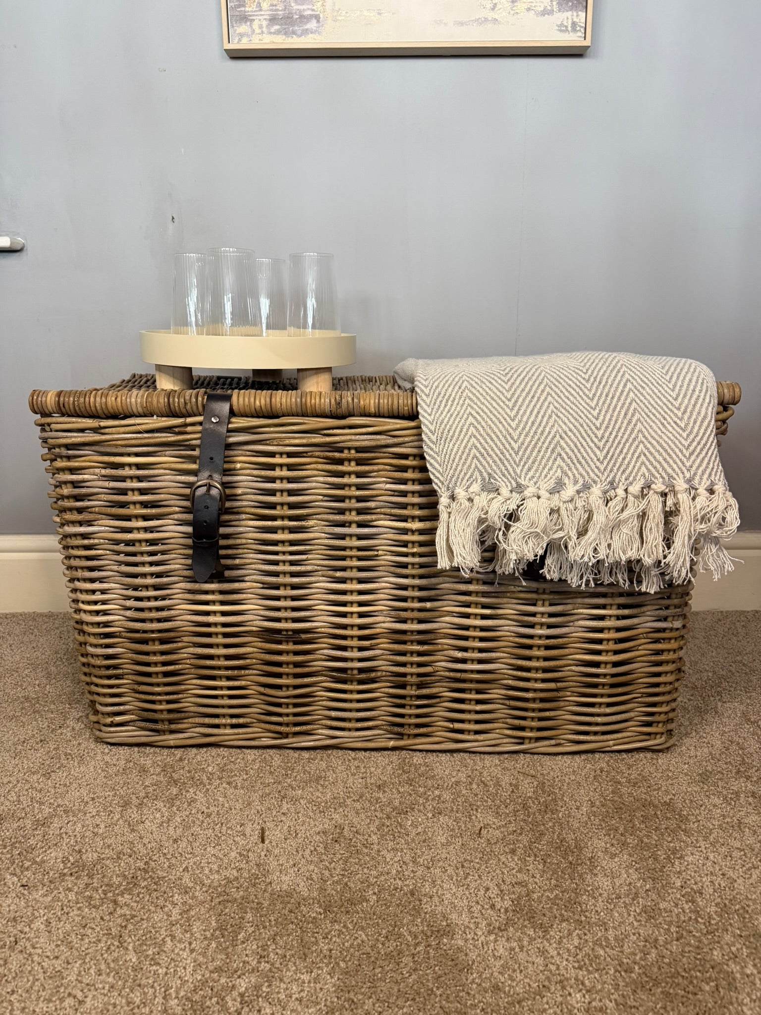 Kubu Rattan Storage Trunk