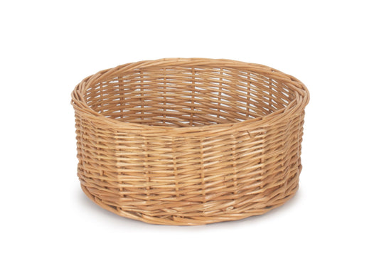 Small Round Straight-Sided Tray Basket