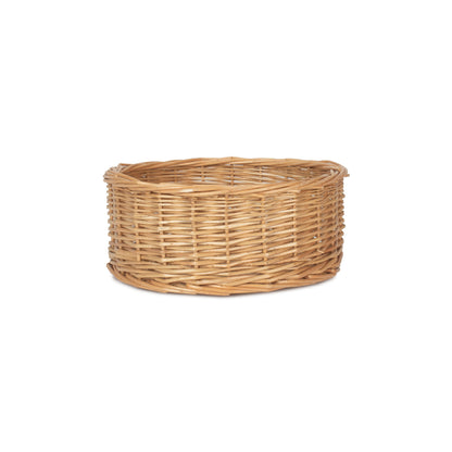 Small Round Straight-Sided Tray Basket