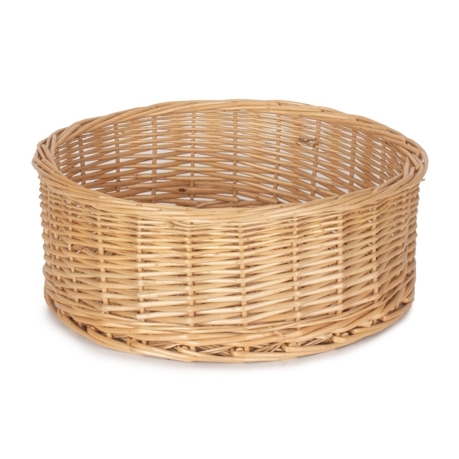 Extra Large Round Straight-Sided Tray Basket