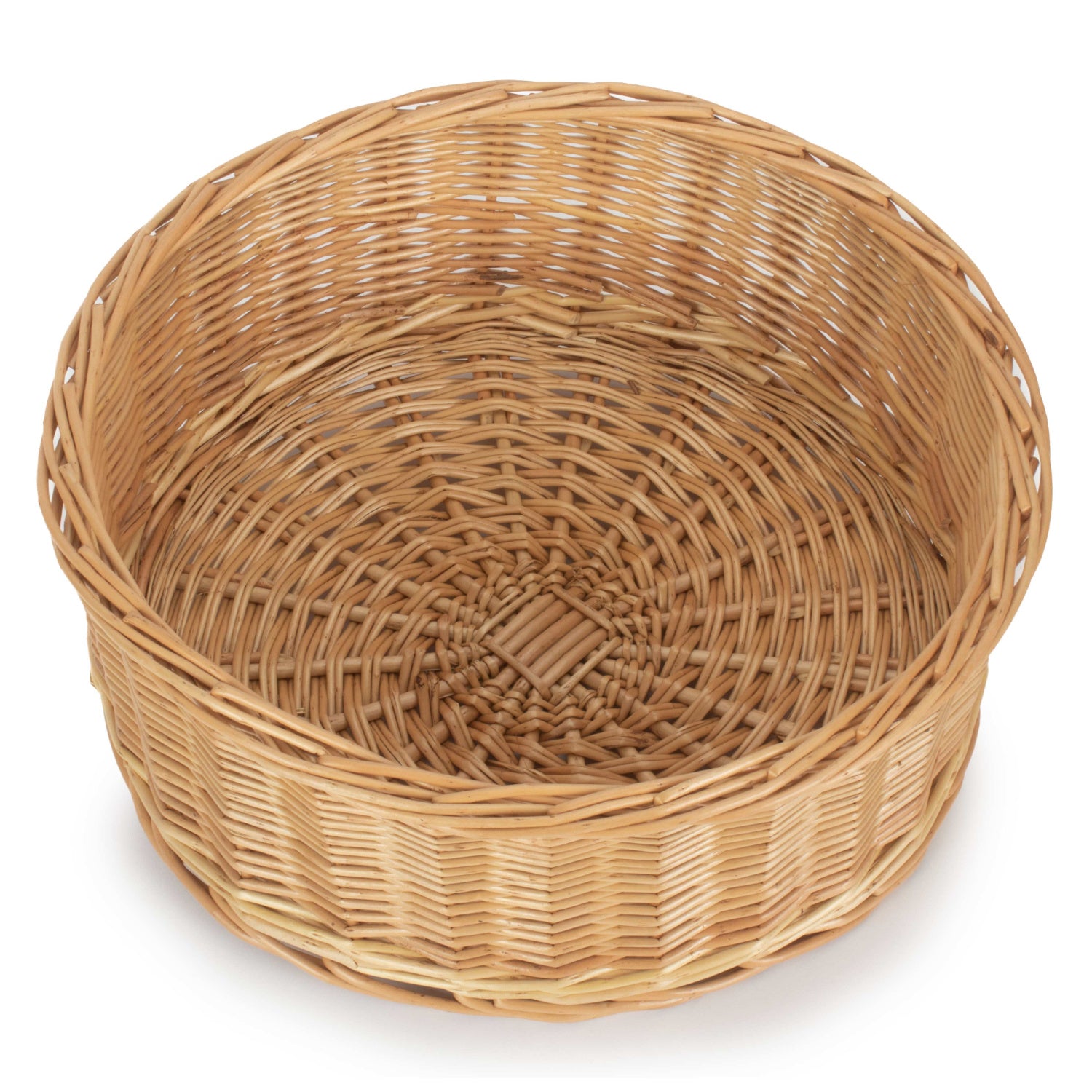 Extra Large Round Straight-Sided Tray Basket