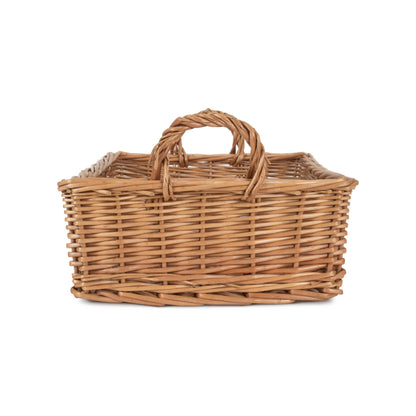 Medium Rectangular Bread Display Tray Basket
