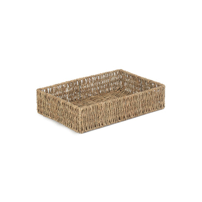 Medium Rectangular Seagrass Tray Basket