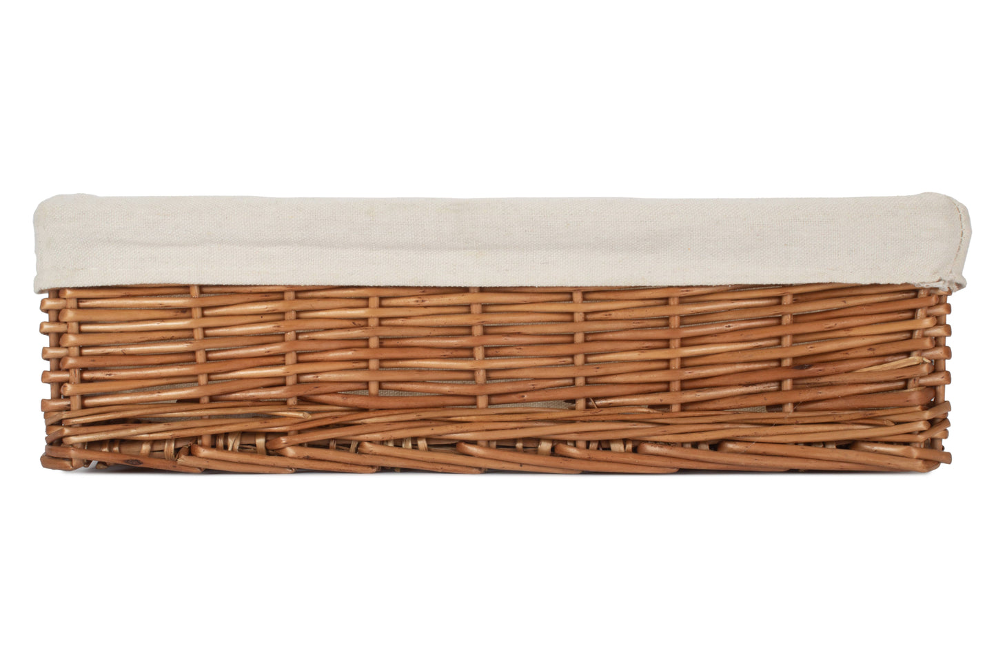 Lined Large Double Steamed Storage Tray Basket