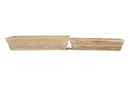 Wooden Packing Tray Set 2