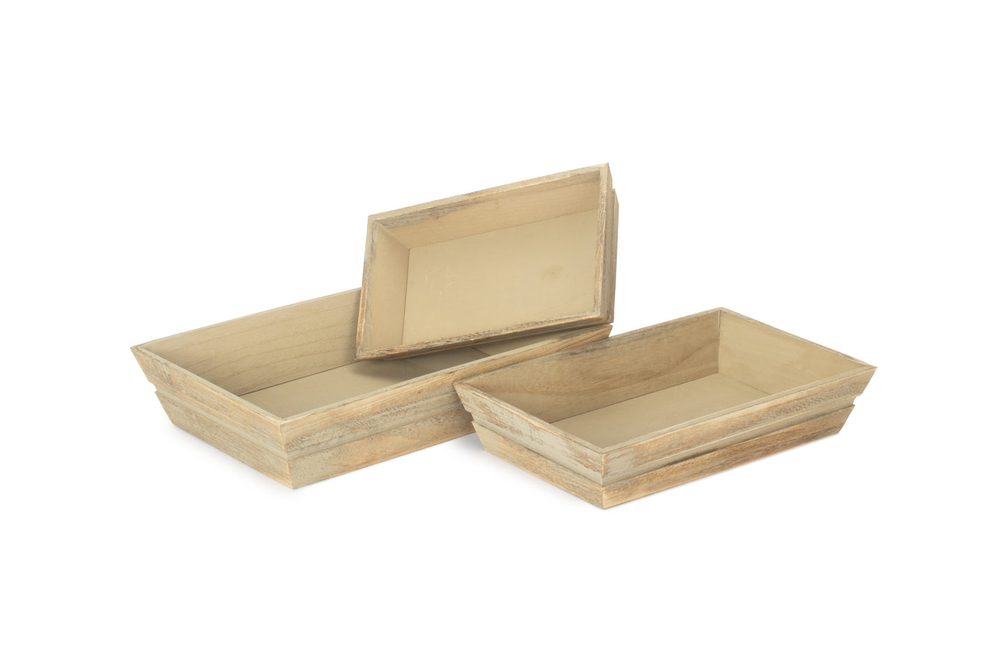 Wooden Packing Tray Set 3