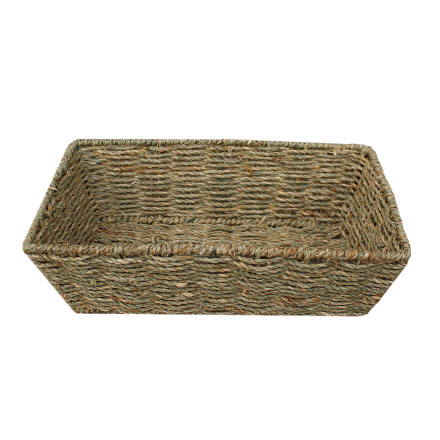 Medium Tapered Seagrass Tray Basket