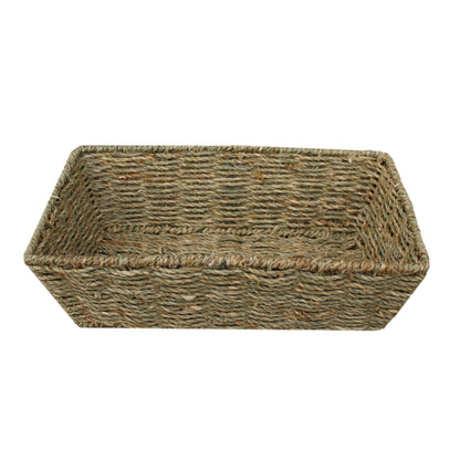 Medium Tapered Seagrass Tray Basket