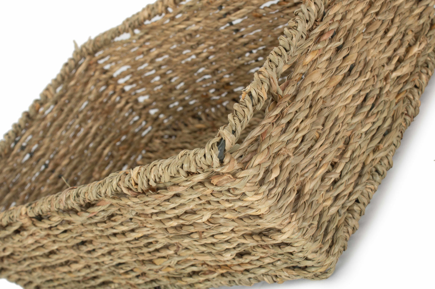 Medium Tapered Seagrass Tray Basket