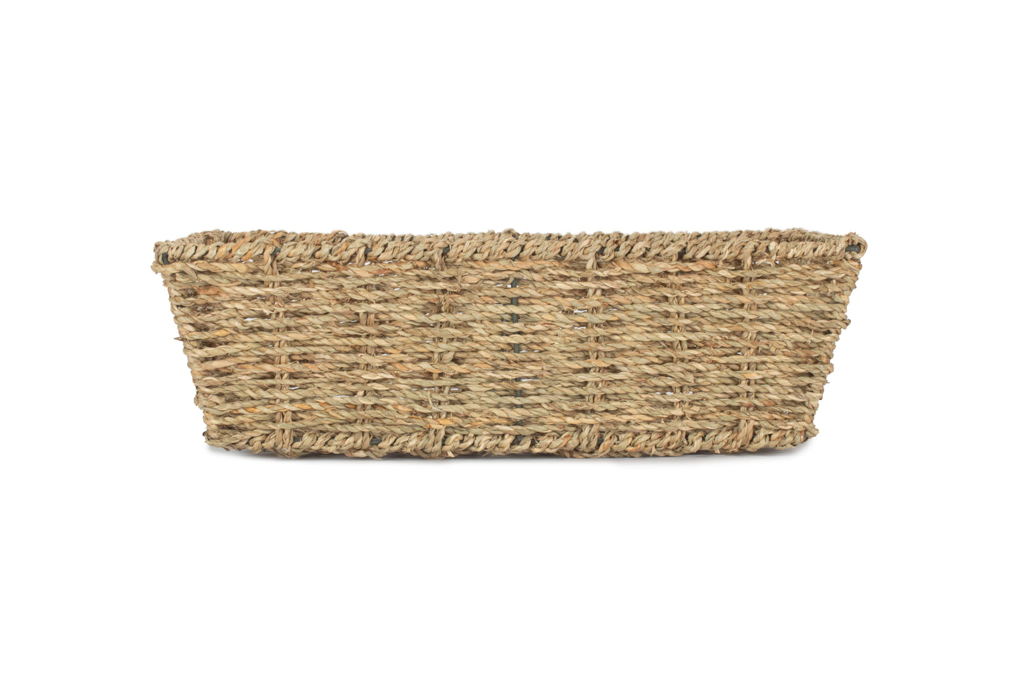 Large Tapered Seagrass Tray Basket