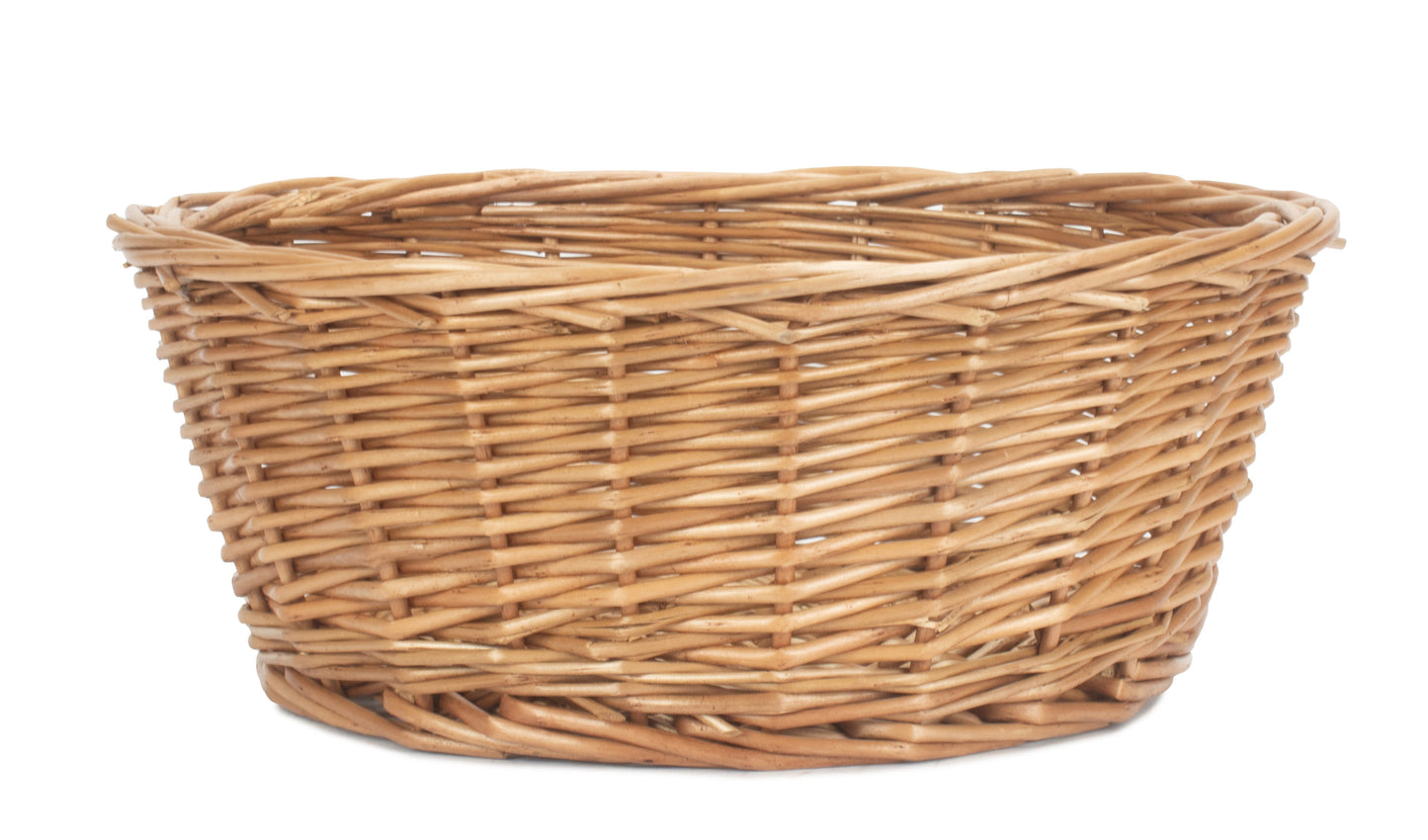 Light Steamed Round Tray Basket