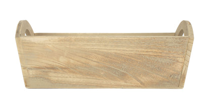 Oak Effect Small Wooden Storage Tray